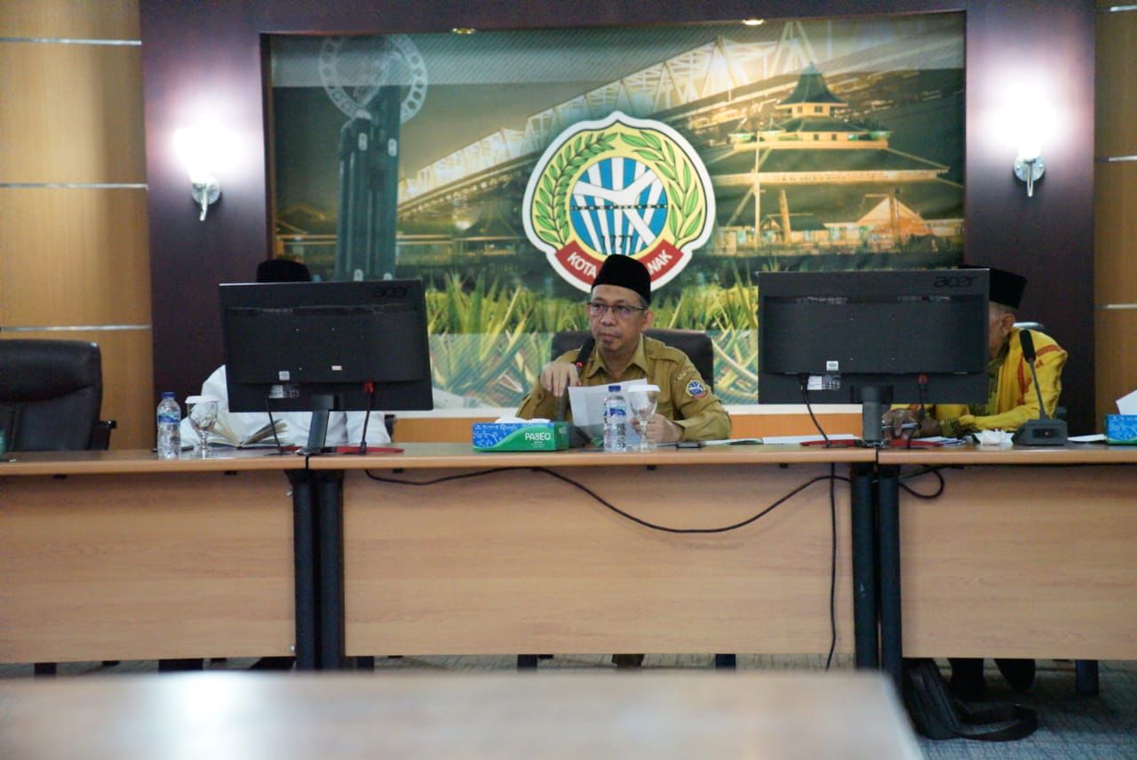 Ketua Lembaga Pengembangan Tilawatil Quran (LPTQ) Kota Pontianak, Mulyadi. (Foto: Indri)