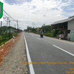 Jalan Provinsi Sungai Durian - Rasau Jaya di Kabupaten Kubu Raya. (Foto: PUPR)