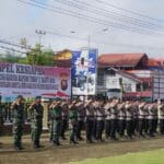 Apel Pasukan Ops Bina Karuna Kapuas 2023 Tahap 2. (Foto: Ishaq)