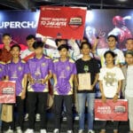 Foto bersama pemenang Super Esports Series PUBG Mobile Regional Kalbar. (Foto: Jauhari)