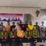 Foto bersama dalam acara sosialisasi sekaligus pembentukan FKUB di empat kecamatan di Kabupaten Ketapang. (Foto: Adi LC)