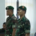 Dua anggota TNI dituntut hukuman penjara seumur hidup dan dipecat dari dinas kemiliteran. (Foto: Istimewa)