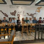 Momen peresmian Aming Coffee di Bekasi Cyber Park, Rabu (26/07/2023). (Foto: Indri)