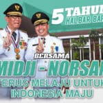 5 Tahun Kalbar Baru Bersama Sutarmidji-Ria Norsan Terus Melaju untuk Indonesia Maju