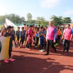Gubernur Kalbar, Sutarmidji membuka Turnamen Sepak Bola Piala Gubernur 1 Tahun 2023, di Stadion Sultan Syarif Abdurrahman Pontianak, Jumat (04/08/2023). (Foto: Biro Adpim For KalbarOnline.com)