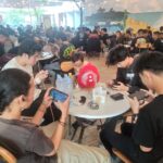 Suasana Turnamen Mobile Legends Piala Gubernur Kalbar 2023 di Kota Singkawang. (Foto: Jauhari)