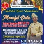 Konser Amal Munajat Cinta dari Ketapang untuk Indonesia.