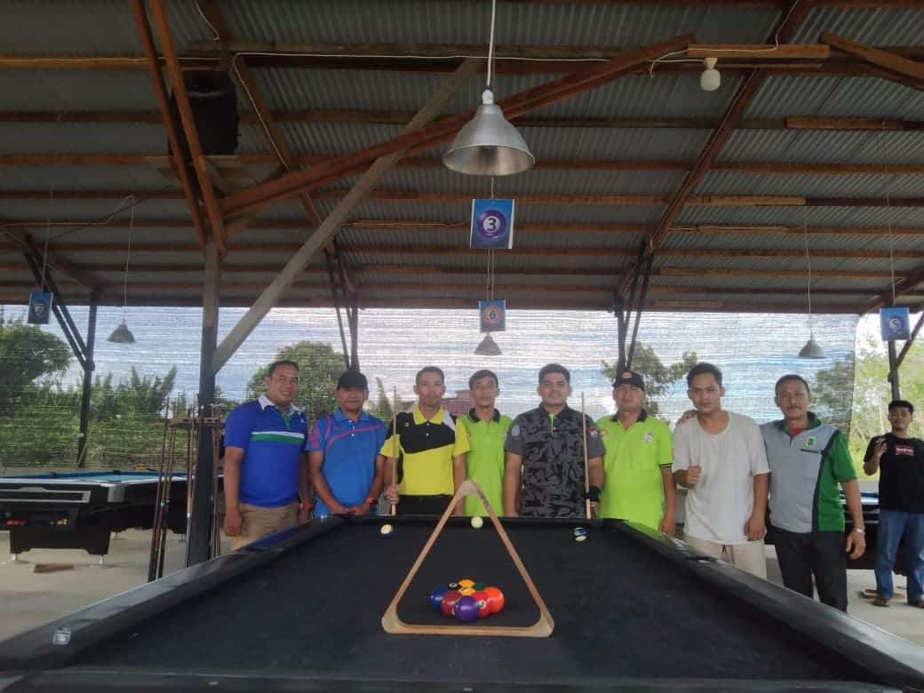 Open Turnamen Biliar se-Kabupaten Kapuas Hulu Star Sport Biliar. (Haq/KalbarOnline.com)