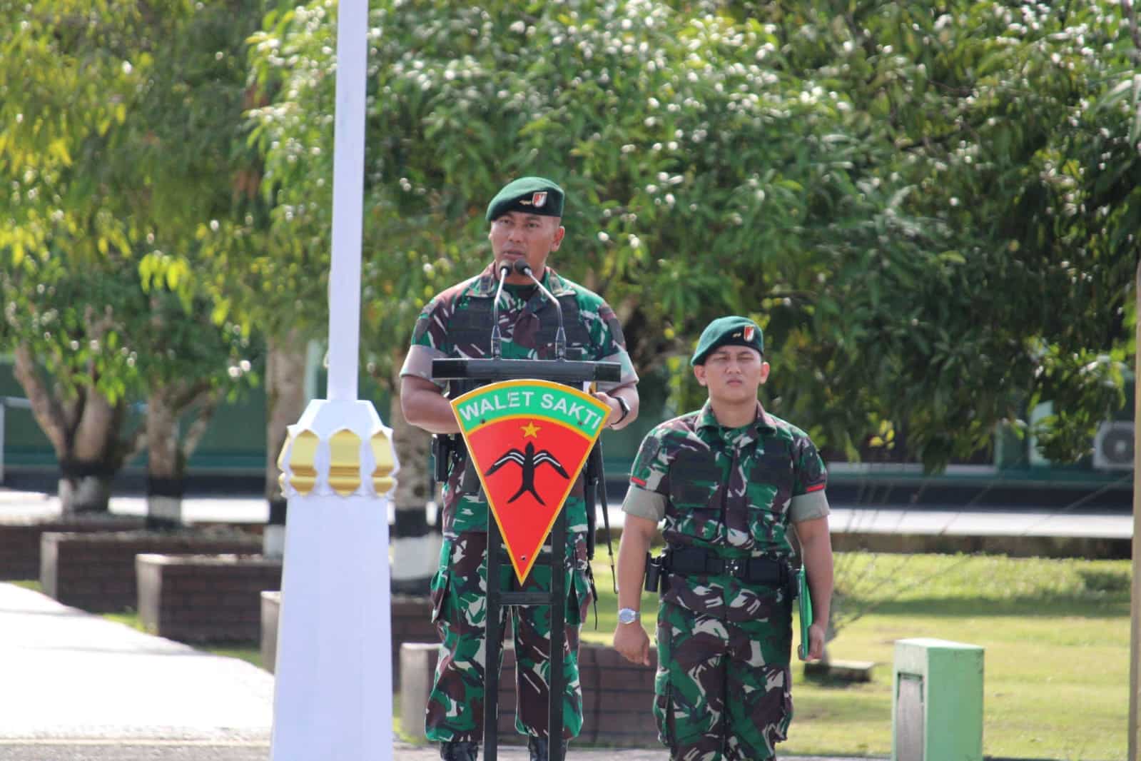 Komandan Batalyon Infanteri (Danyonif) Raider Khusus 644/Wls, Letkol Inf Benu Supriyantoko. (Foto: Ishaq)