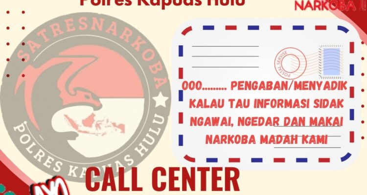 Call center Polres Kapuas Hulu. (Foto: Ishaq)