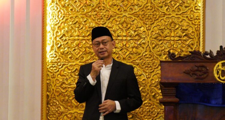 Ketua Dewan Masjid Indonesia (DMI) Kota Pontianak Edi Rusdi Kamtono. (Foto: Indri)