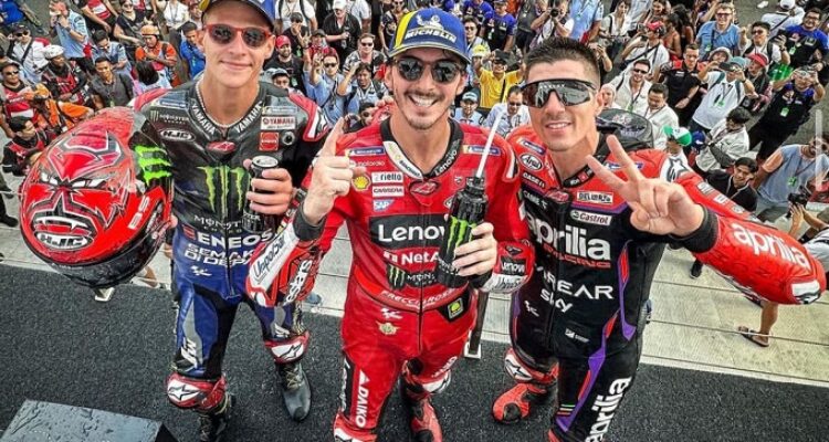 Bagnaia Menangi Balapan MotoGP Mandalika 2023 1