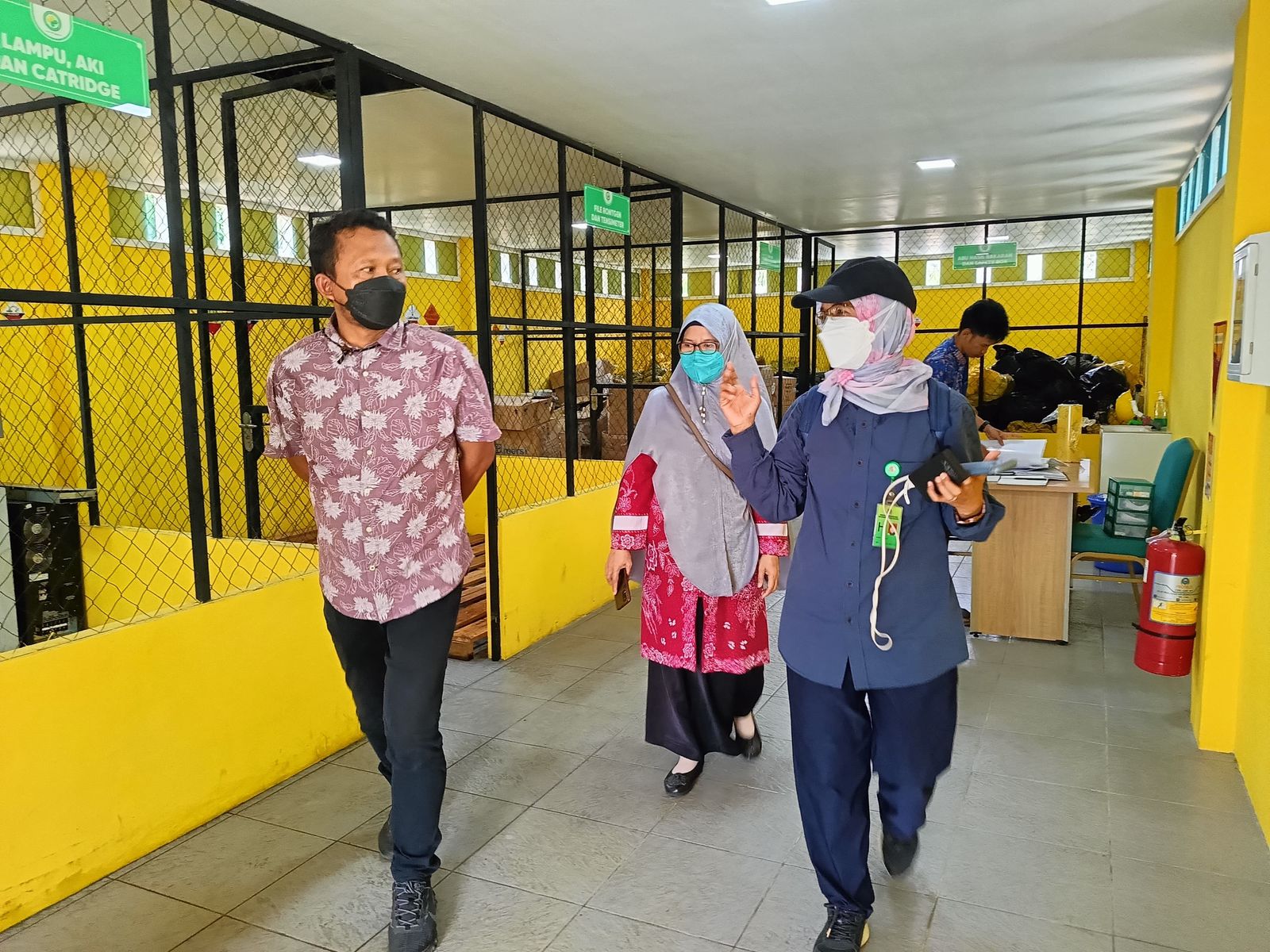 Tim Penilai Adipura dari Kementerian Lingkungan Hidup dan Kehutanan RI melakukan penilaian di RSUD SSMA Kota Pontianak. (Foto: Istimewa)