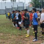 157 pemain mengikuti seleksi pemain Persipon untuk ikut serta di Liga 3 Zona Kalimantan Barat. (Foto: Istimewa)