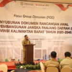Suasana FGD Penyusunan Rancangan Awal RPJPD 2025 - 2045. (Foto: Jauhari)