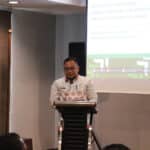 Pj Sekda kalbar, Mohammad Bari membuka acara Pertemuan Pengawasan Pupuk dan Pestisida Provinsi Kalimantan Barat, di Hotel Mercure Pontianak, Jumat (24/11/2023). (Foto: Jauhari)