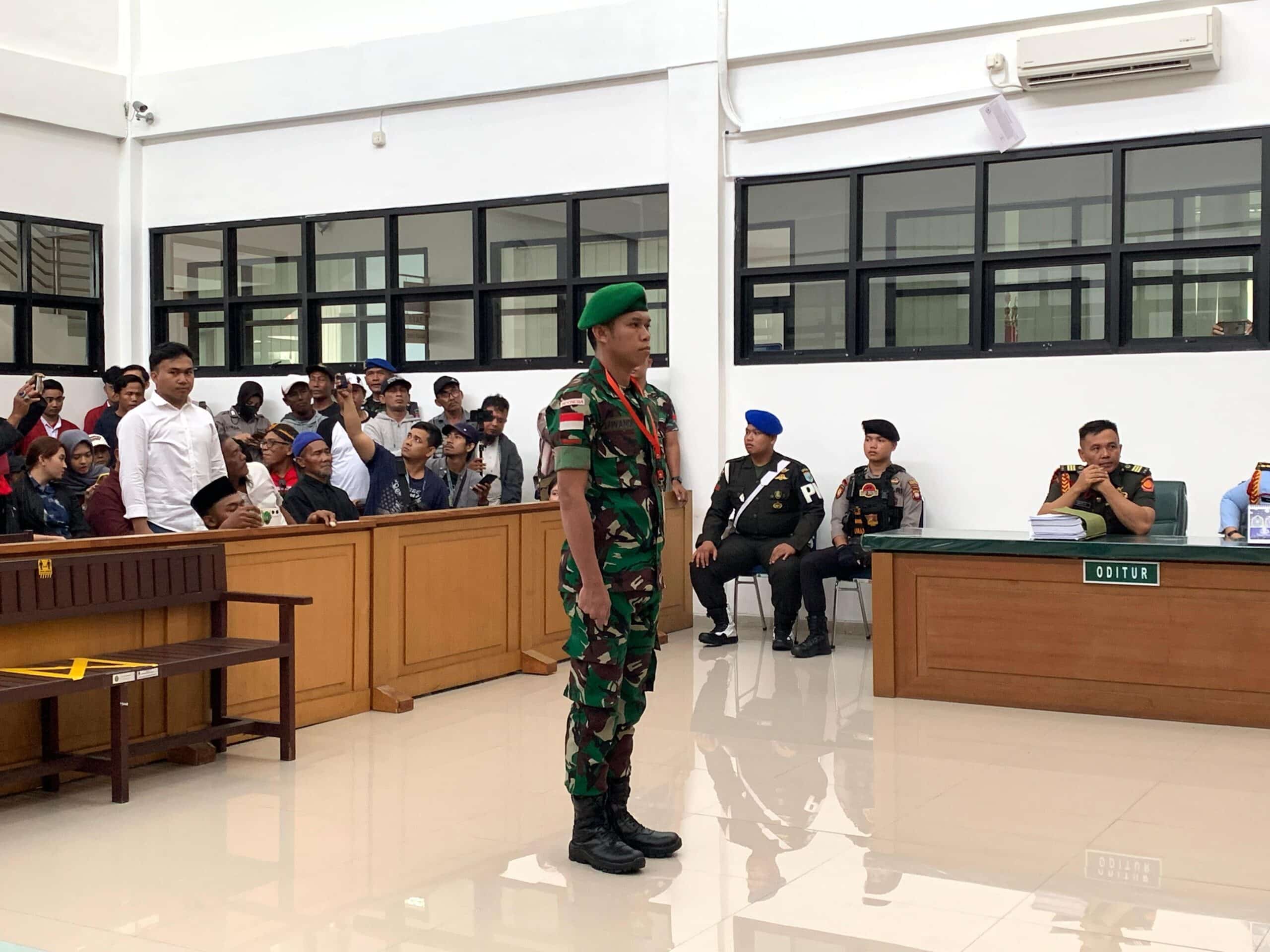 Anggota TNI yang Bunuh Tunangannya Dijatuhi Hukuman Penjara Seumur Hidup 1