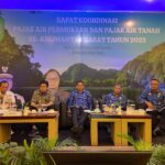 Rapat Koordinasi (Rakor) PAP dan Pajak Air Tanah (PAT) se-Kalbar, di Hotel Mercure, Rabu (29/11/2023). (Foto: PPID Bapenda Provinsi Kalbar)