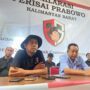 Konferensi pers terkait persiapan Deklarasi Perisai Prabowo Kalbar, Minggu (03/12/023). (Foto: Jauhari)
