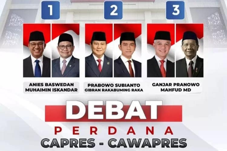 Debat Perdana Capres 2024, KPU Bagi Enam Segmen 1