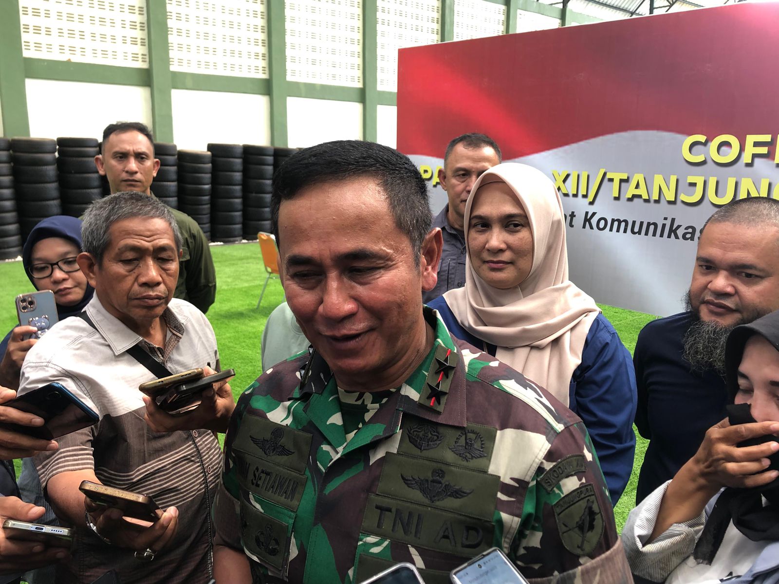 Pangdam XII/Tanjungpura, Mayjen TNI Iwan Setiawan. (Foto: Indri)
