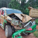 Mobil Dinas Kadis Pertanian Ketapang Alami Kecelakaan Tunggal di Nanga Tayap 15