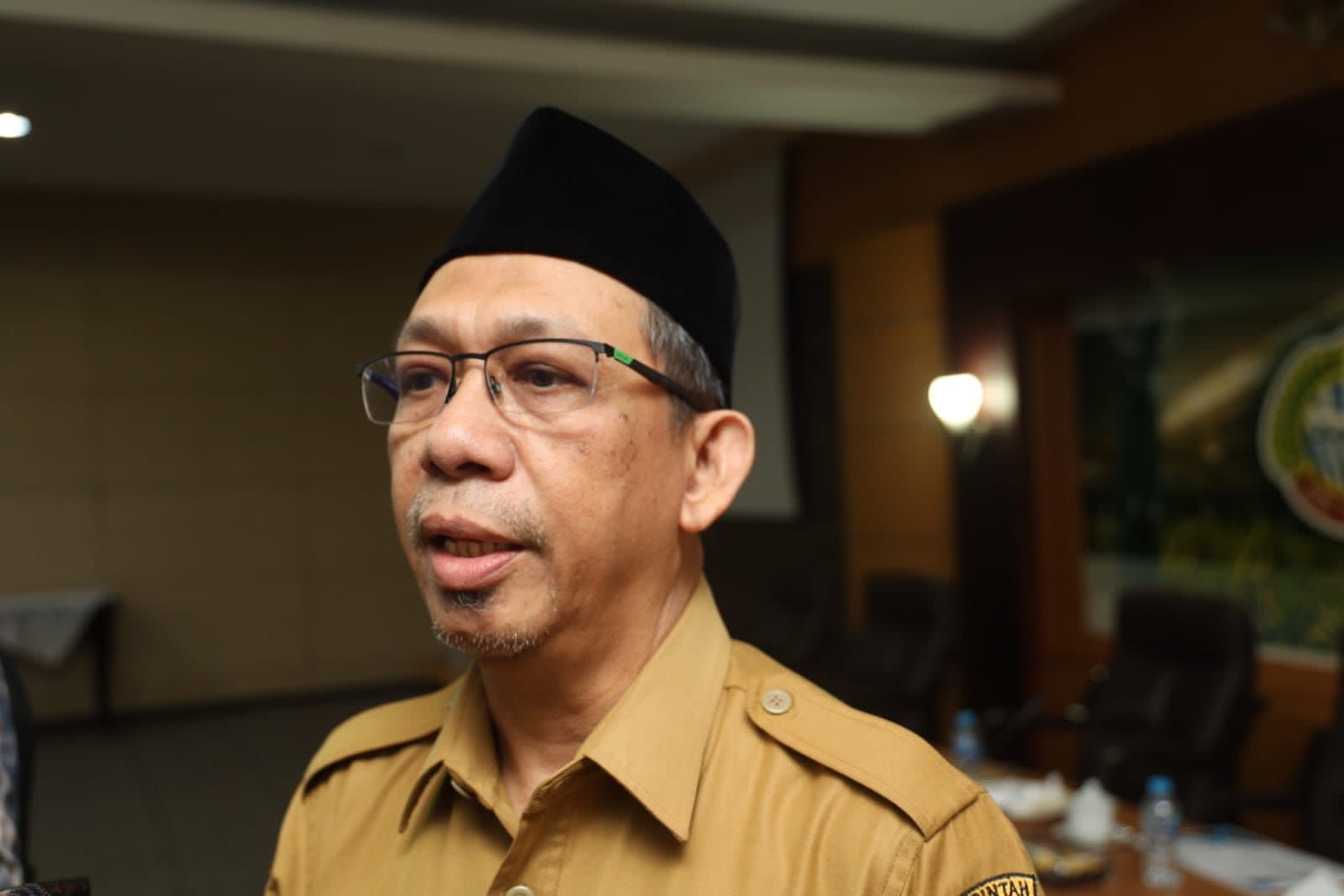 Sekretaris Daerah Kota Pontianak, Mulyadi yang juga selaku Ketua TPID Kota Pontianak. (Foto: Kominfo/Prokopim Pontianak)