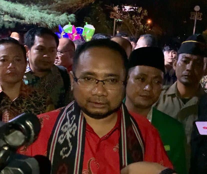 Menteri Agama Republik Indonesia, Yaqut Cholil Qoumas. (Foto: Indri)