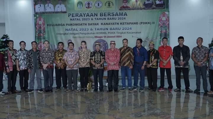 Bupati Martin Hadiri Perayaan Nataru Bersama Pakomo'an Dayak Kanayatn Kabupaten Ketapang 1
