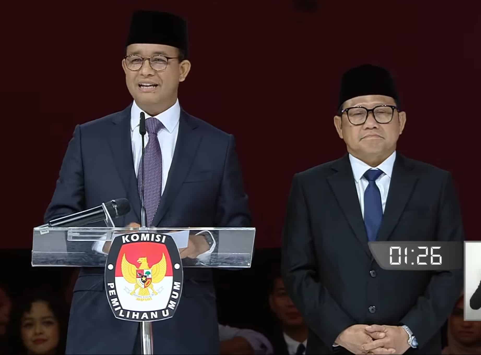 Calon presiden dan calon wakil presiden nomor urut 1, Anies Baswedan dan Muhaimin Iskandar. (Foto: Istimewa)