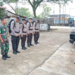 Persiapan personel Polres Kubu Raya dalam pengamanan Pemilu 2024. (Foto: Humas Polres Kubu Raya)