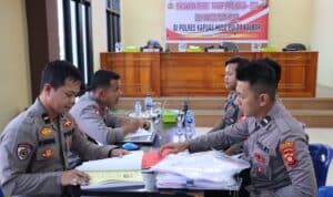 Tim Wasops Polda Kalbar Evaluasi Pelaksanaan Operasi Mantap Brata Kapuas 2024 6