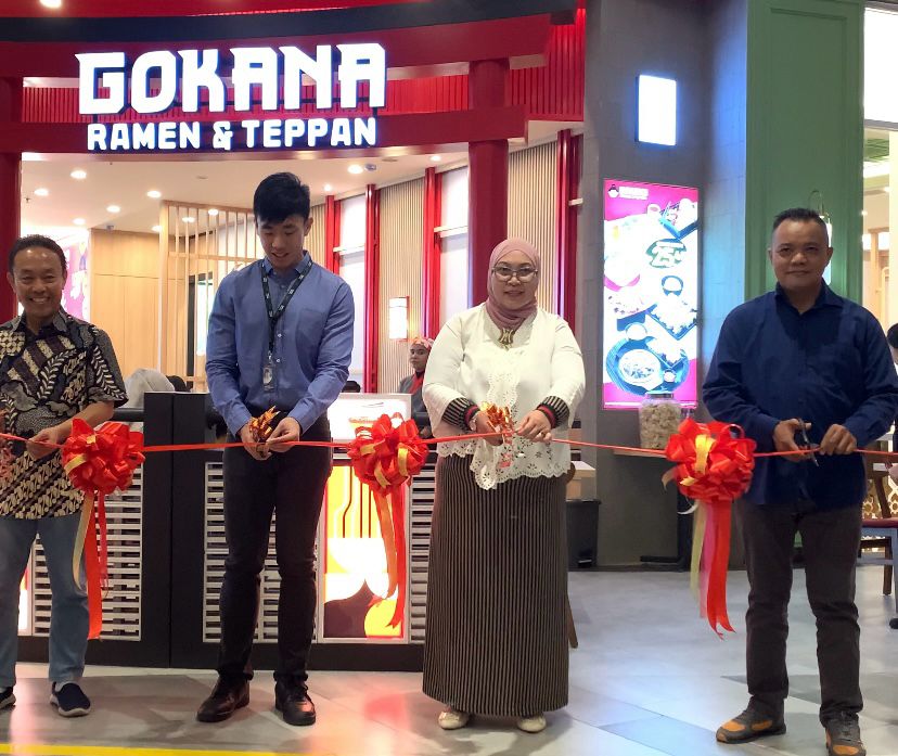 Grand Opening Gokana Ramen & Teppan di Gaia Bumi Raya City. (Foto: Indri)