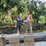 PT Mentari Pratama Salurkan Bantuan 26 Unit Lampu Penerangan Jalan Solar Cell di Desa Beringin Rayo 28