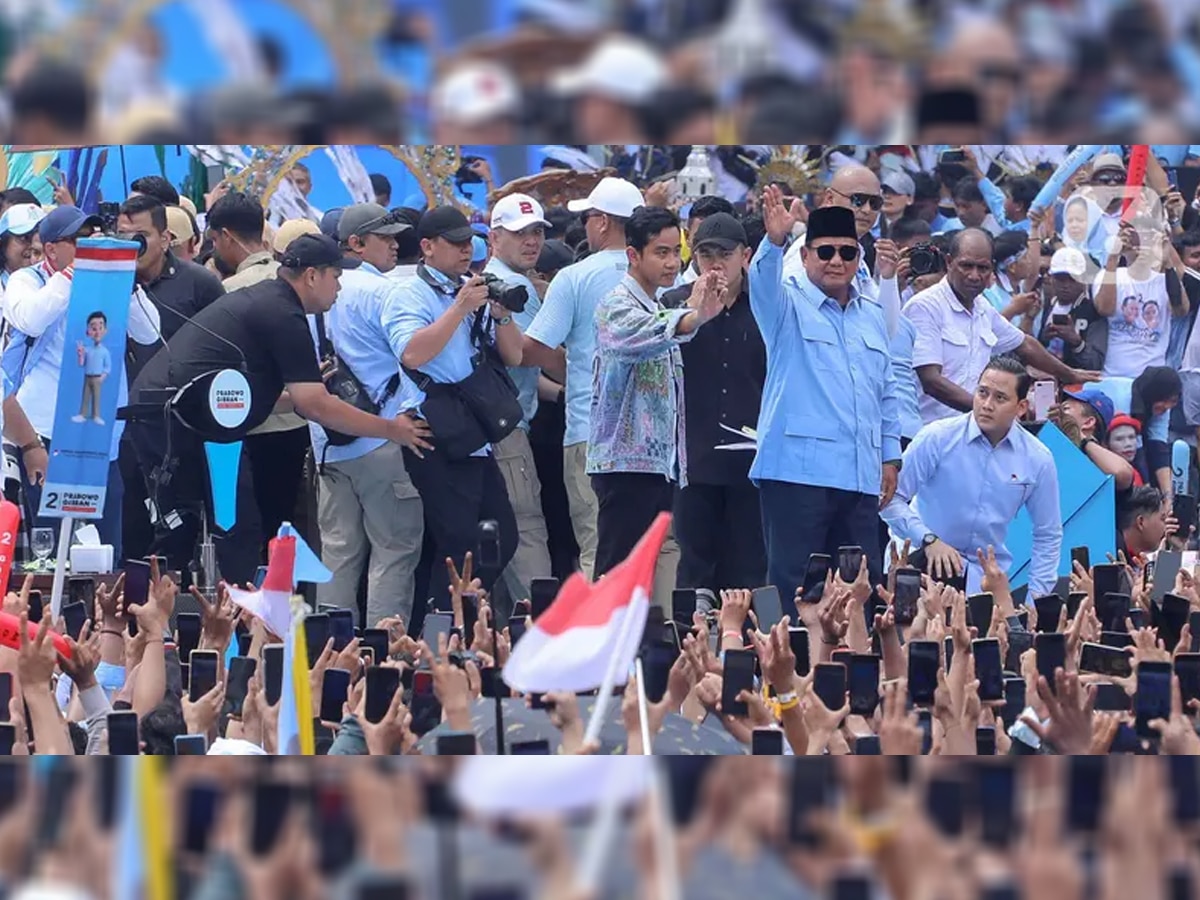 Kampanye Akbar Prabowo-Gibran di GBK Membludak