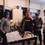 Patroli Malam Minggu di Pontianak, Polisi Amankan 11 Motor Knalpot Brong, Miras hingga Sajam 13