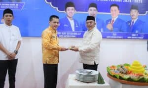 Pj Bupati Kayong Utara Hadiri Halal Bihalal dan Reses Anggota DPR RI Boyman Harun 7