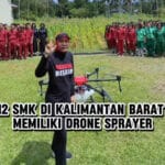Cetak Petani Modern, 12 SMKN di Kalbar Miliki Drone Sprayer Pertanian