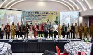 Peserta Rakor Gugus Tugas Reforma Agraria (GTRA) Provinsi Kalimantan Barat Tahun 2024