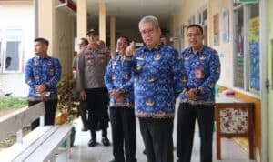 Pj Gubernur Kalbar Harisson melakukan sidak ke Puskesmas Batang Tarang